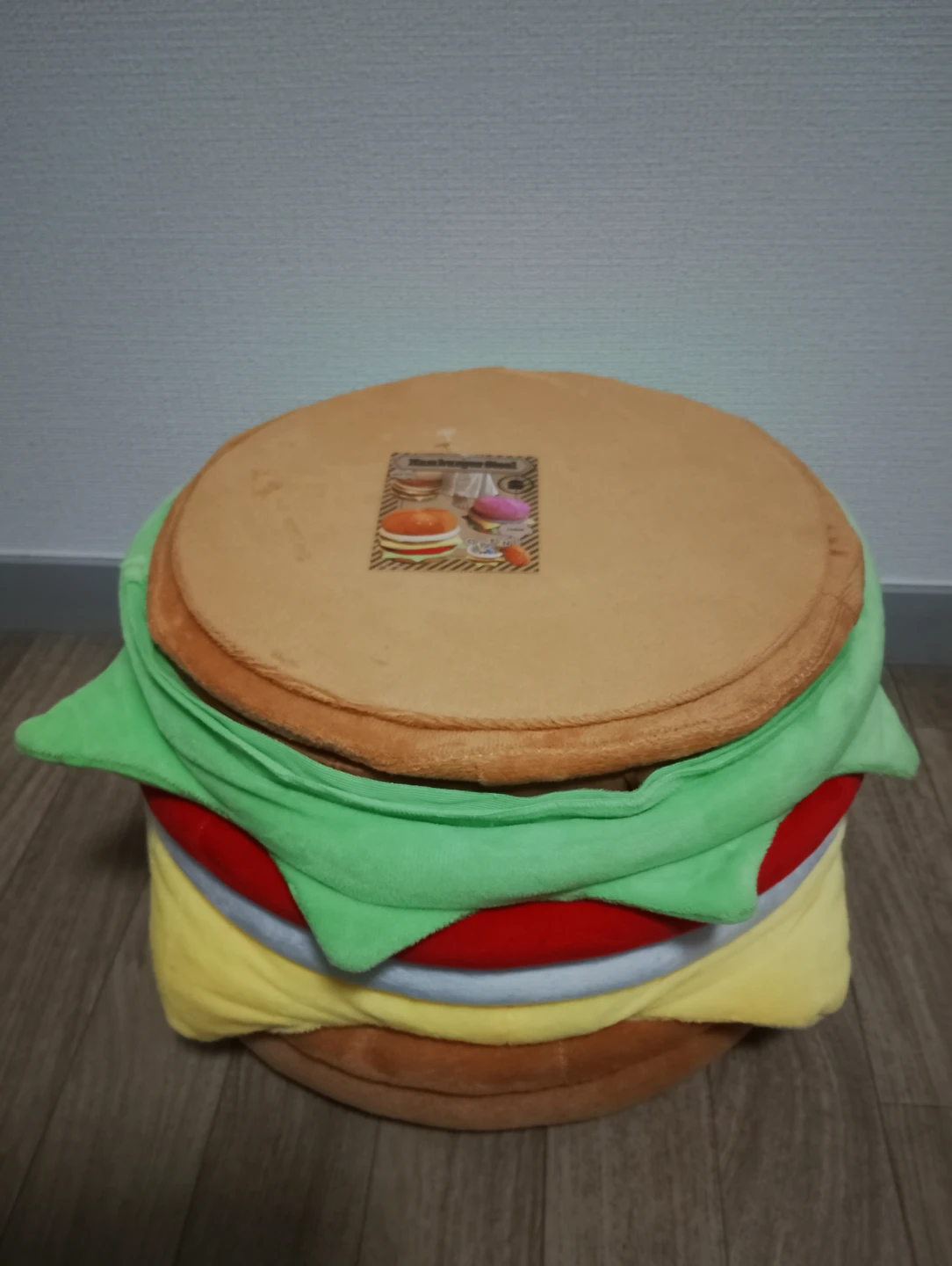 ハンバーガー 型スツールの写真5枚目