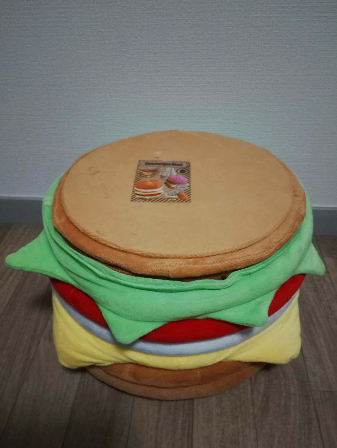 ハンバーガー 型スツールの写真5枚目