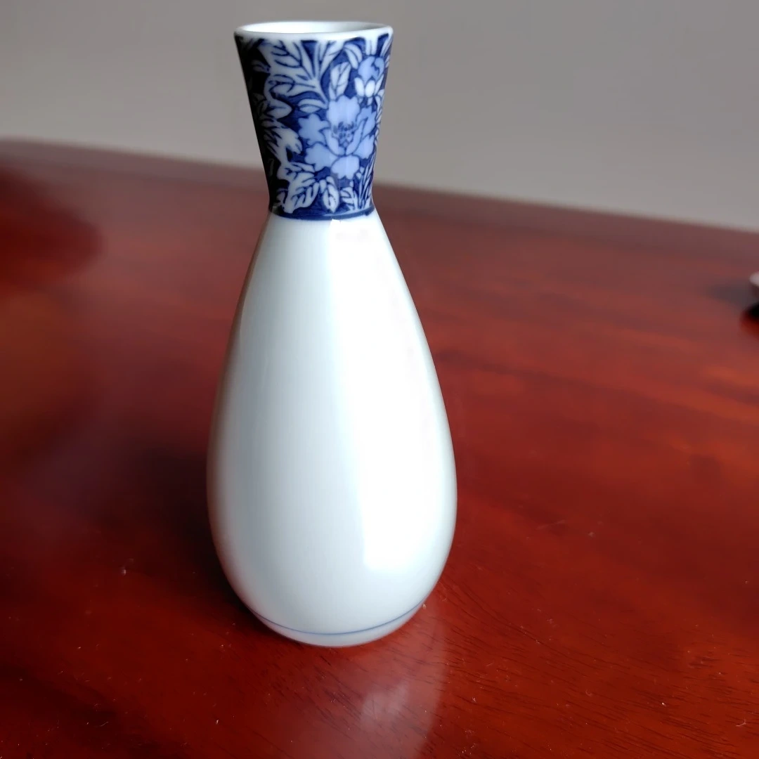 滝山 徳利 陶器 花柄