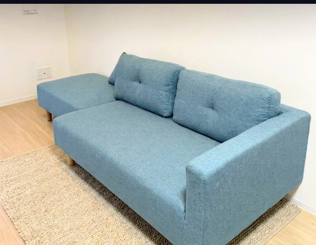 【新品同様】Tamaliving　カウチソファ３人掛け