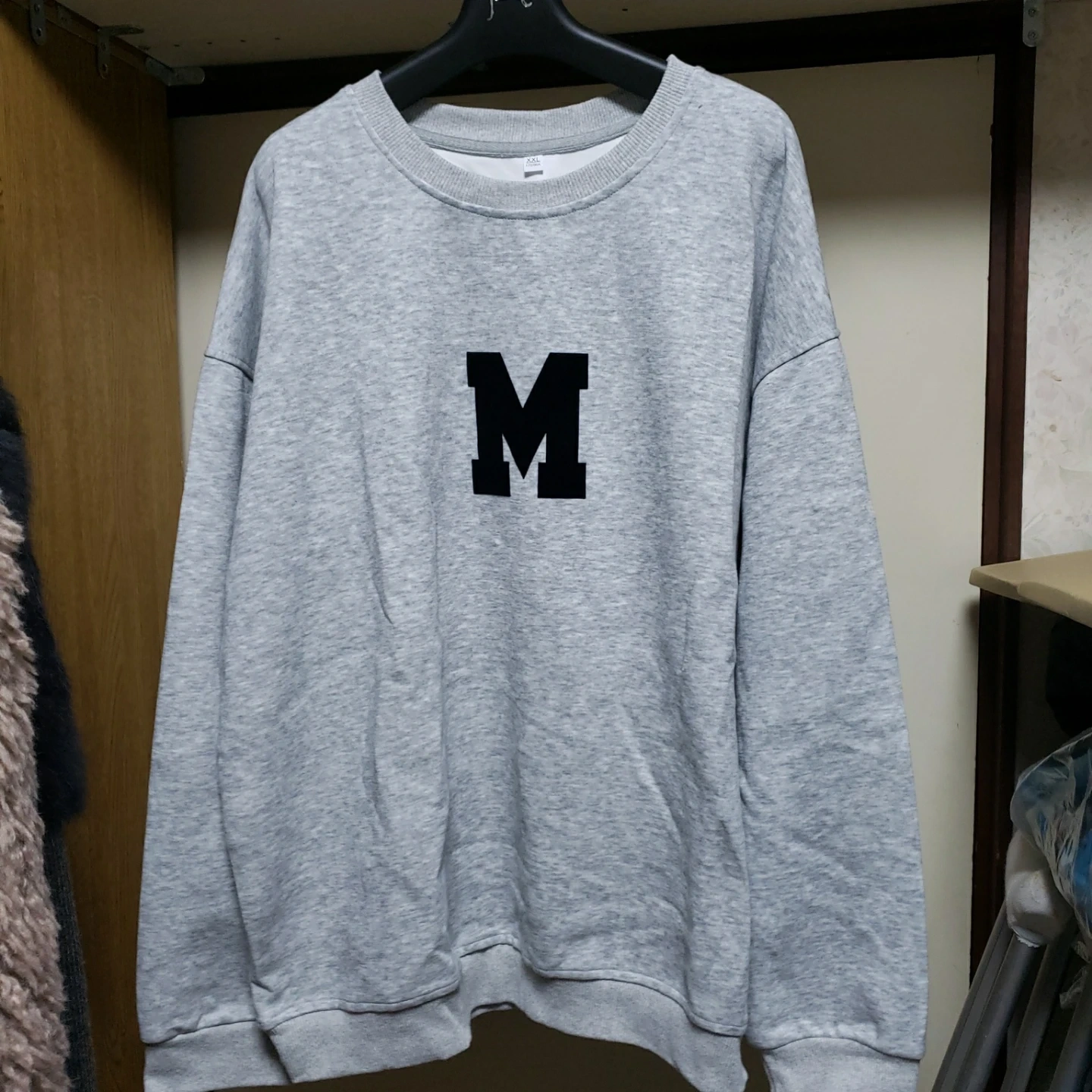 Mロゴ スウェット グレー XXLサイズ