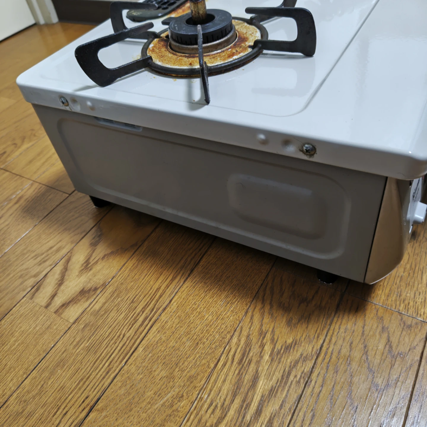 Rinnai リンナイ 二口　ガスコンロ 都市ガス用　KG34NBE ホース付きの写真9枚目