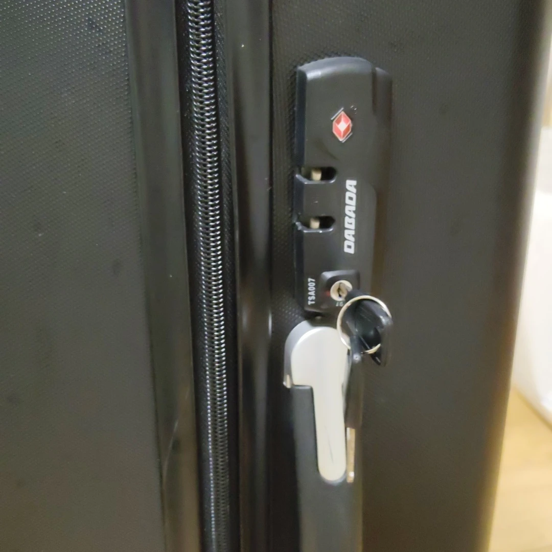 ダバダ スーツケース TSA007 ブラックの写真3枚目