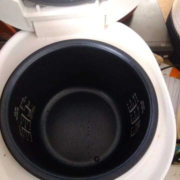 エルソニック 炊飯器 白の写真2枚目