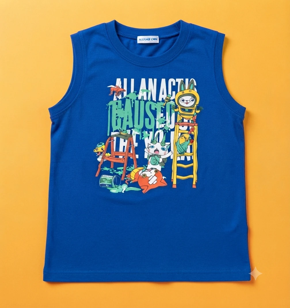 妖怪ウォッチ Tシャツとタンクトップのセット 130cmの写真2枚目