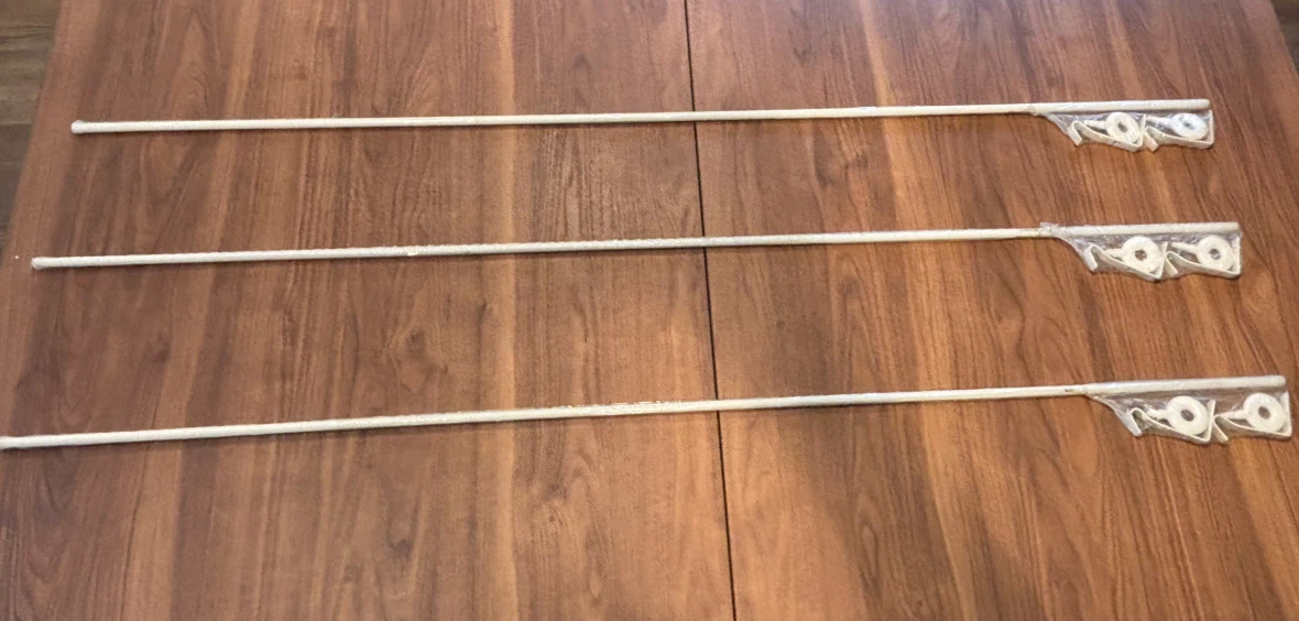 カーテンレール 3本セット　IKEA