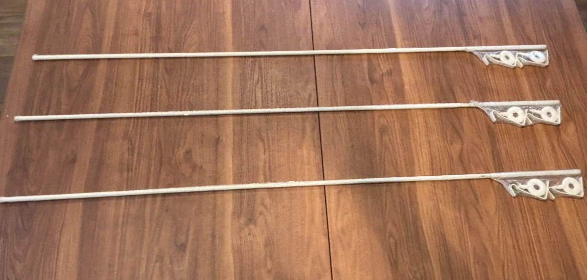 カーテンレール 3本セット IKEA