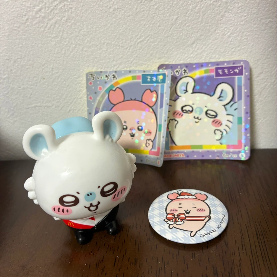 ちいかわ グッズまとめ マクドナルド おもちゃ ミラー シール