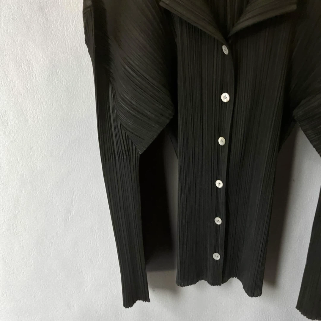 PLEATS PLEASE ISSEY MIYAKE プリーツプリーズ トップス スカート セットアップ ブラックの写真4枚目