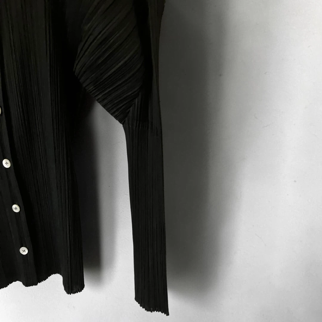 PLEATS PLEASE ISSEY MIYAKE プリーツプリーズ トップス スカート セットアップ ブラックの写真5枚目