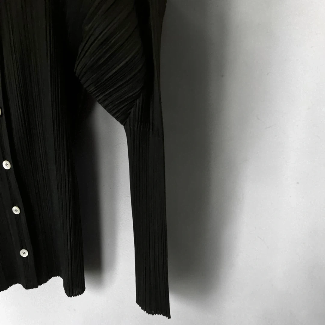 PLEATS PLEASE ISSEY MIYAKE プリーツプリーズ トップス スカート セットアップ ブラックの写真5枚目
