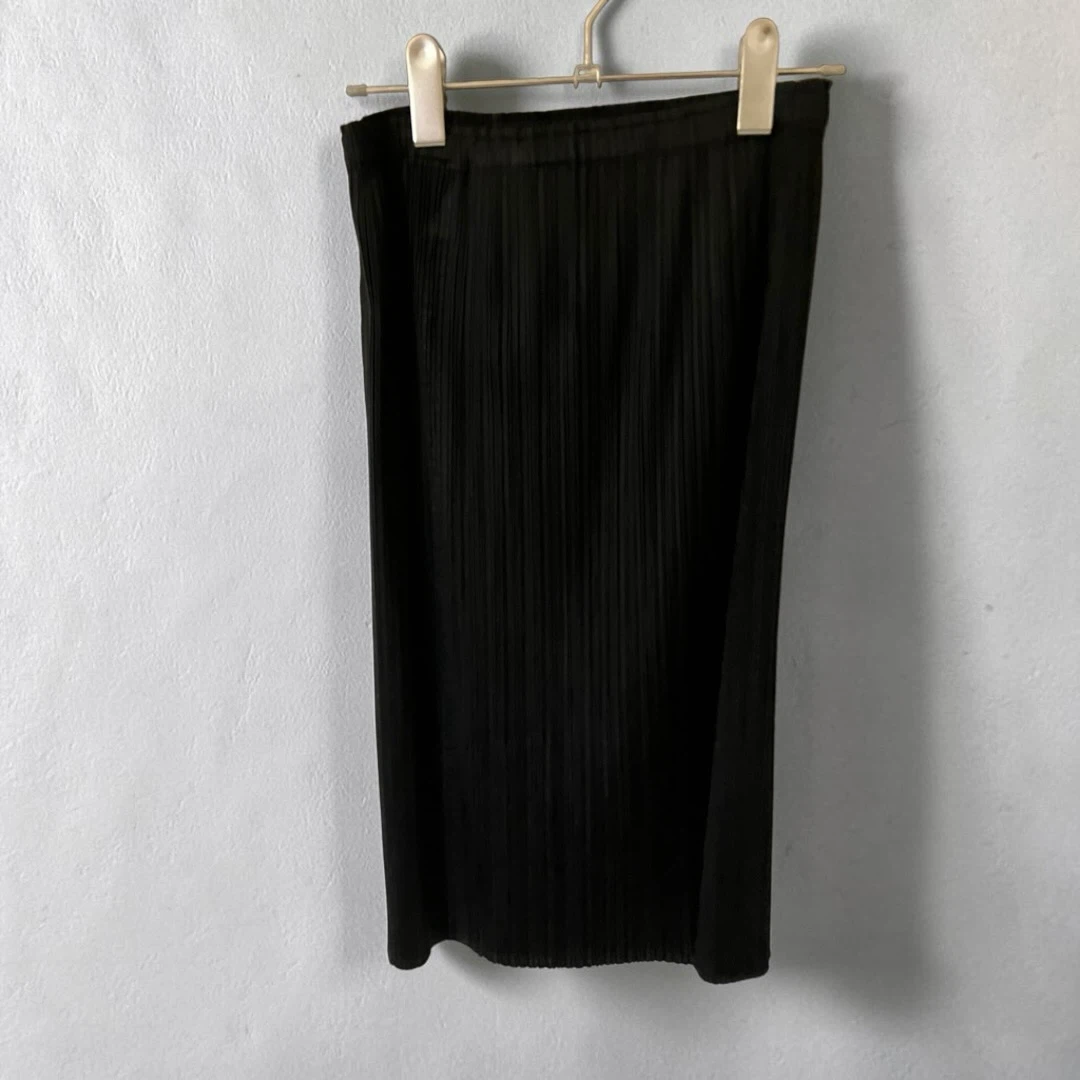 PLEATS PLEASE ISSEY MIYAKE プリーツプリーズ トップス スカート セットアップ ブラックの写真7枚目