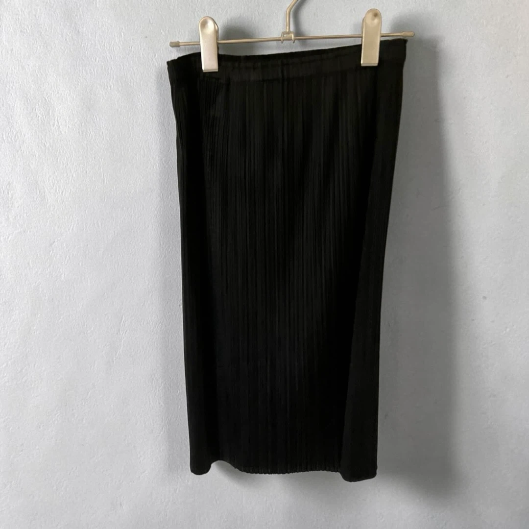 PLEATS PLEASE ISSEY MIYAKE プリーツプリーズ トップス スカート セットアップ ブラックの写真7枚目