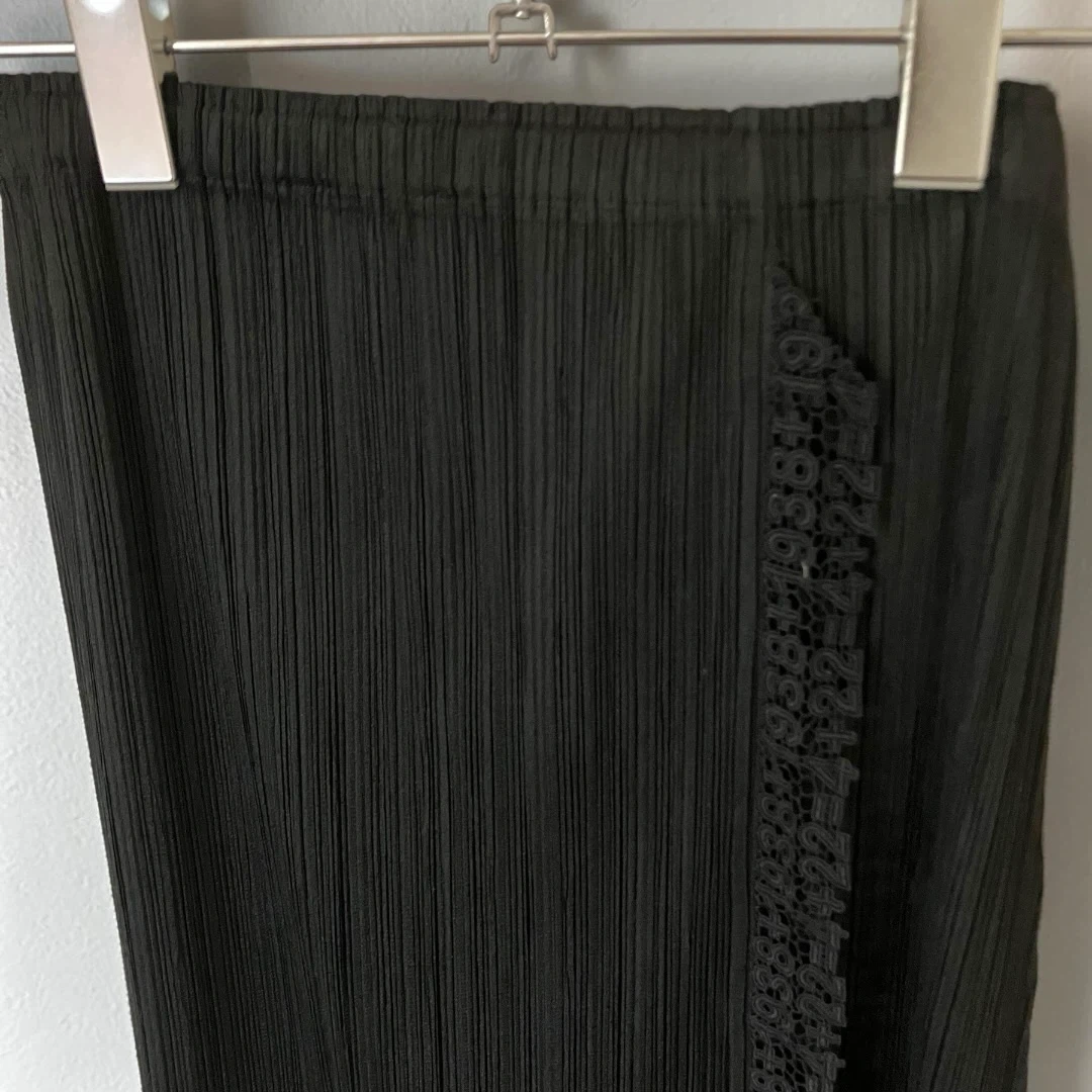 PLEATS PLEASE ISSEY MIYAKE プリーツプリーズ トップス スカート セットアップ ブラックの写真9枚目