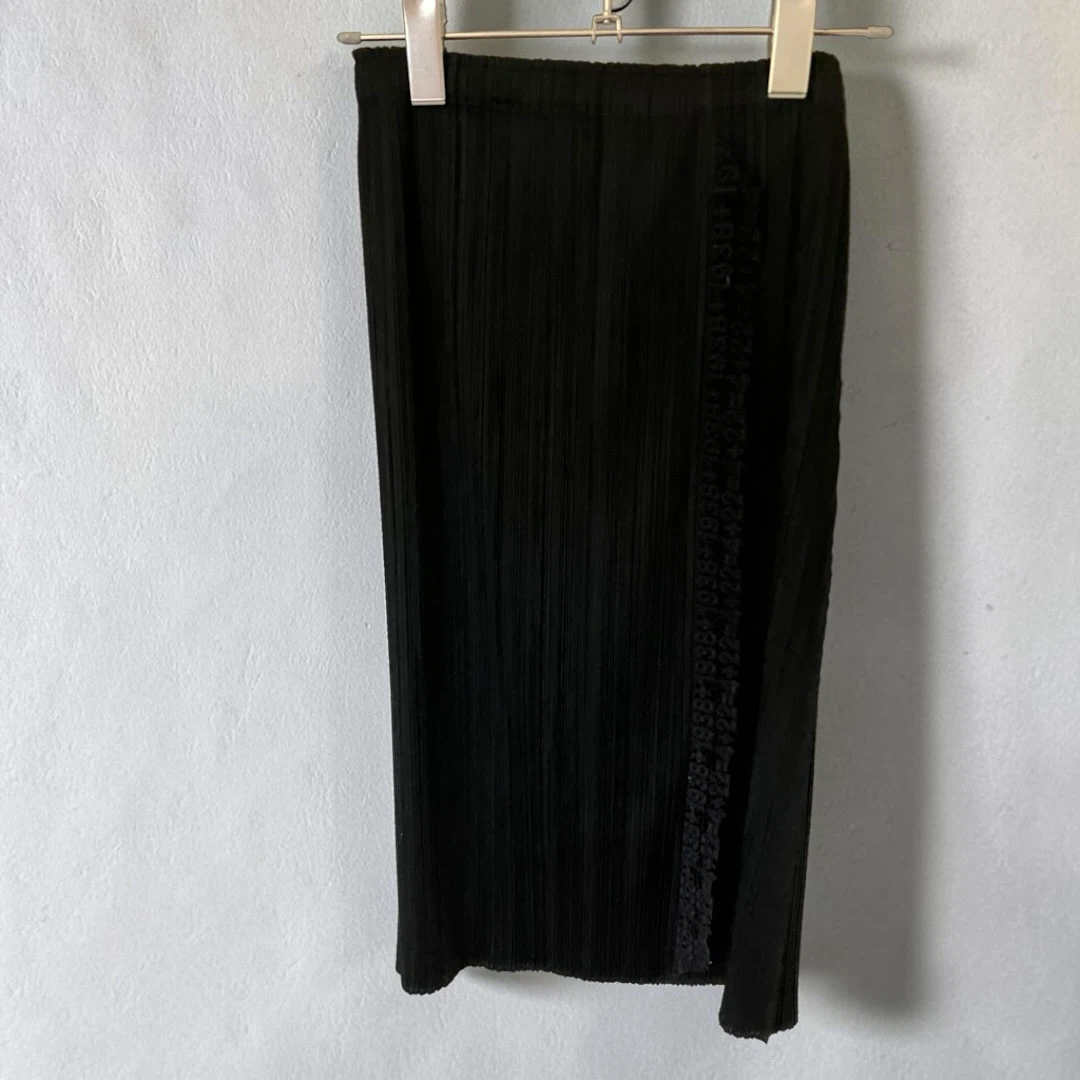 PLEATS PLEASE ISSEY MIYAKE プリーツプリーズ トップス スカート セットアップ ブラックの写真10枚目