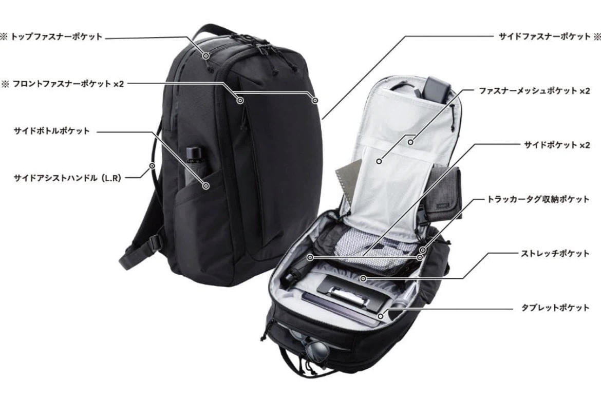 【新品未使用】ELECOM MNL CITY PACK X-Pac リュックサック バックパックの写真7枚目