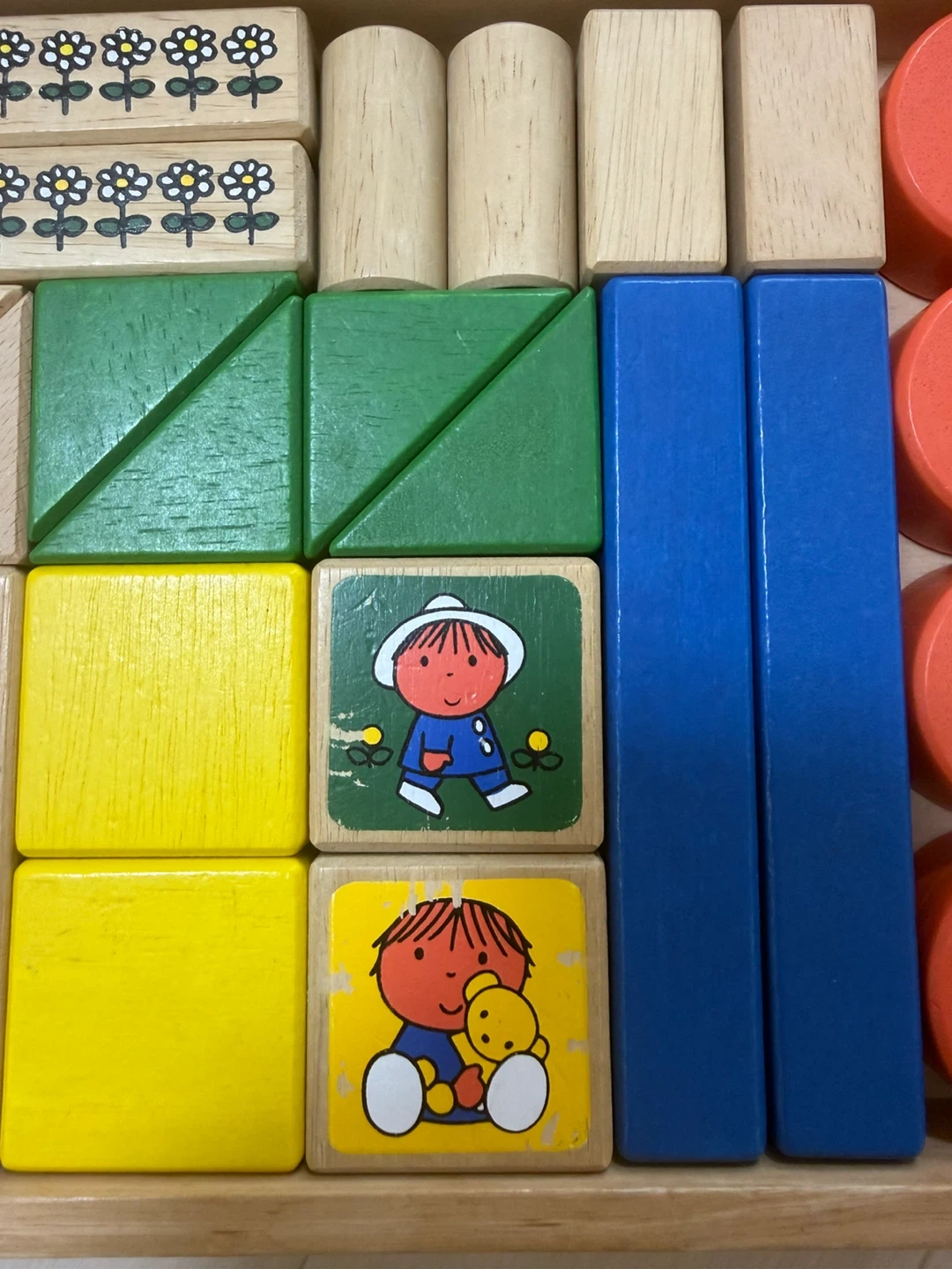 美品☆ミッフィー 木のつみきセット ニチガンの写真3枚目