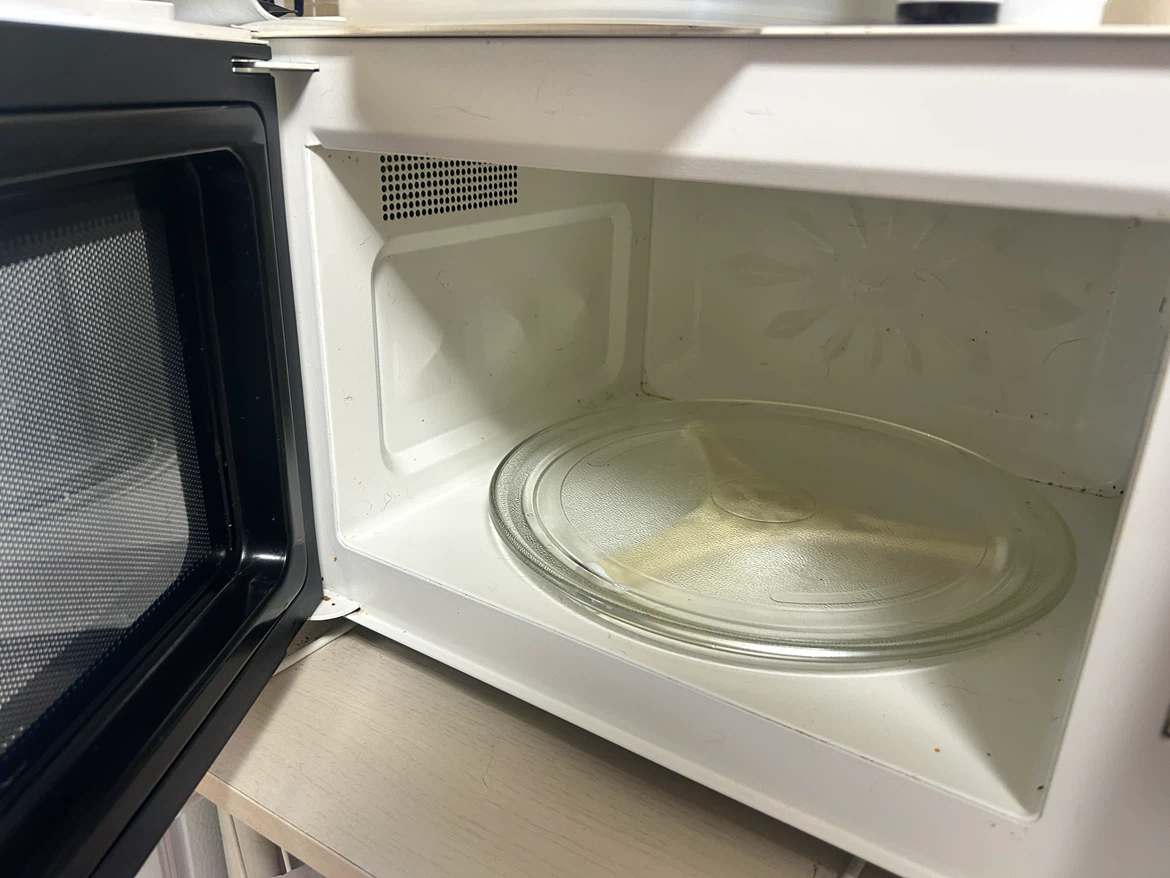 無印良品　電子レンジ ホワイトの写真2枚目
