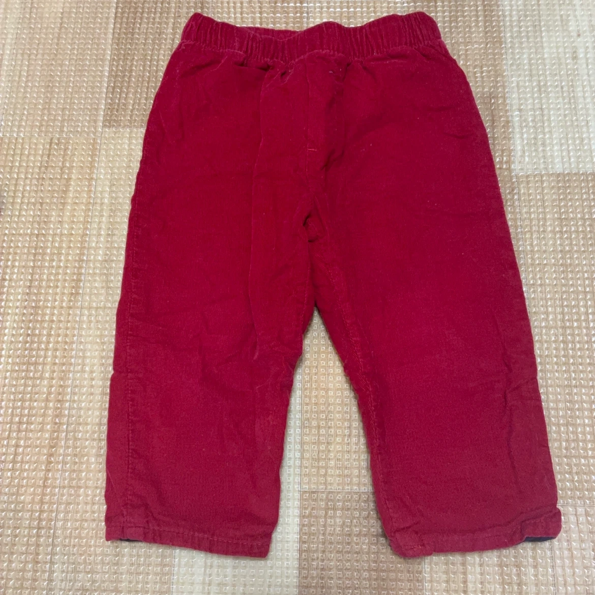 ジャカディ コーデュロイパンツ 赤 81cm