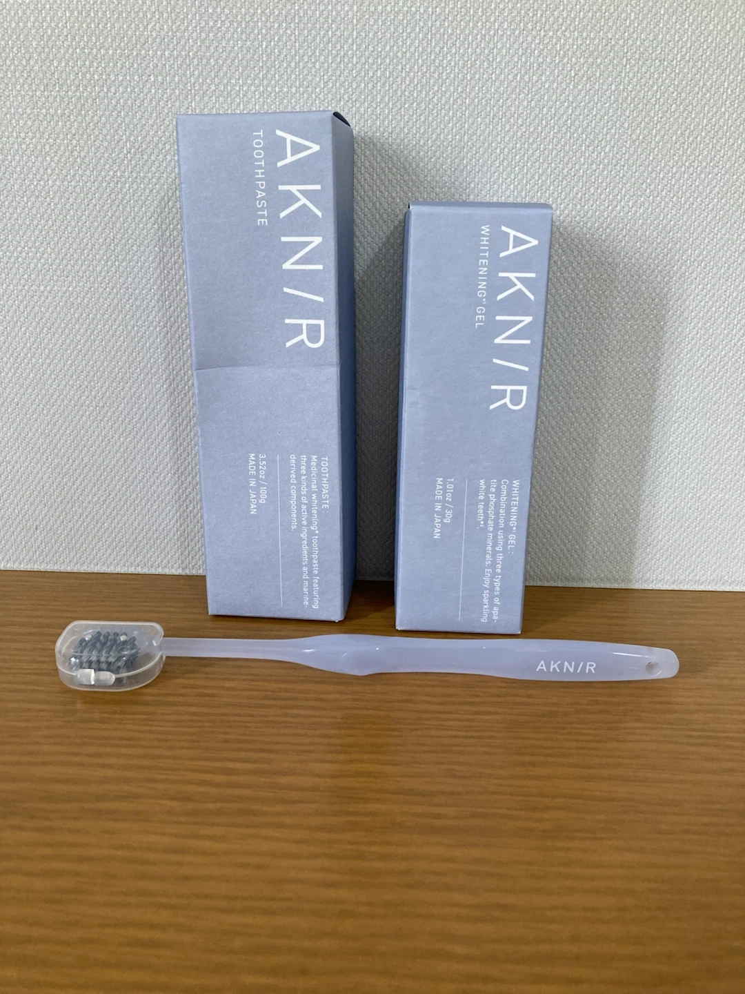 アクニー 歯磨き粉&ホワイトニングジェル 歯ブラシセット