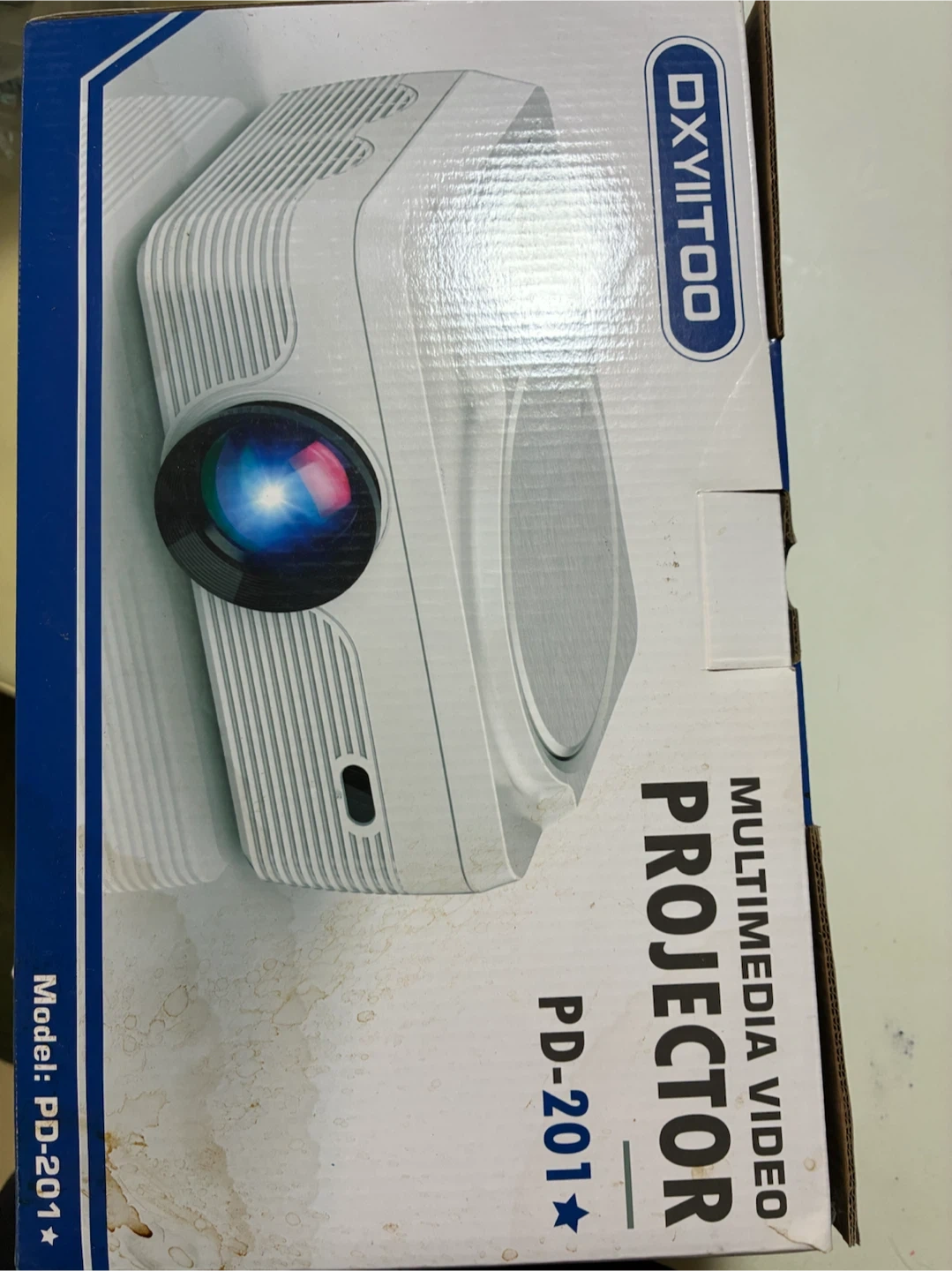 DXYIITOO DVD一体型プロジェクター PD-201