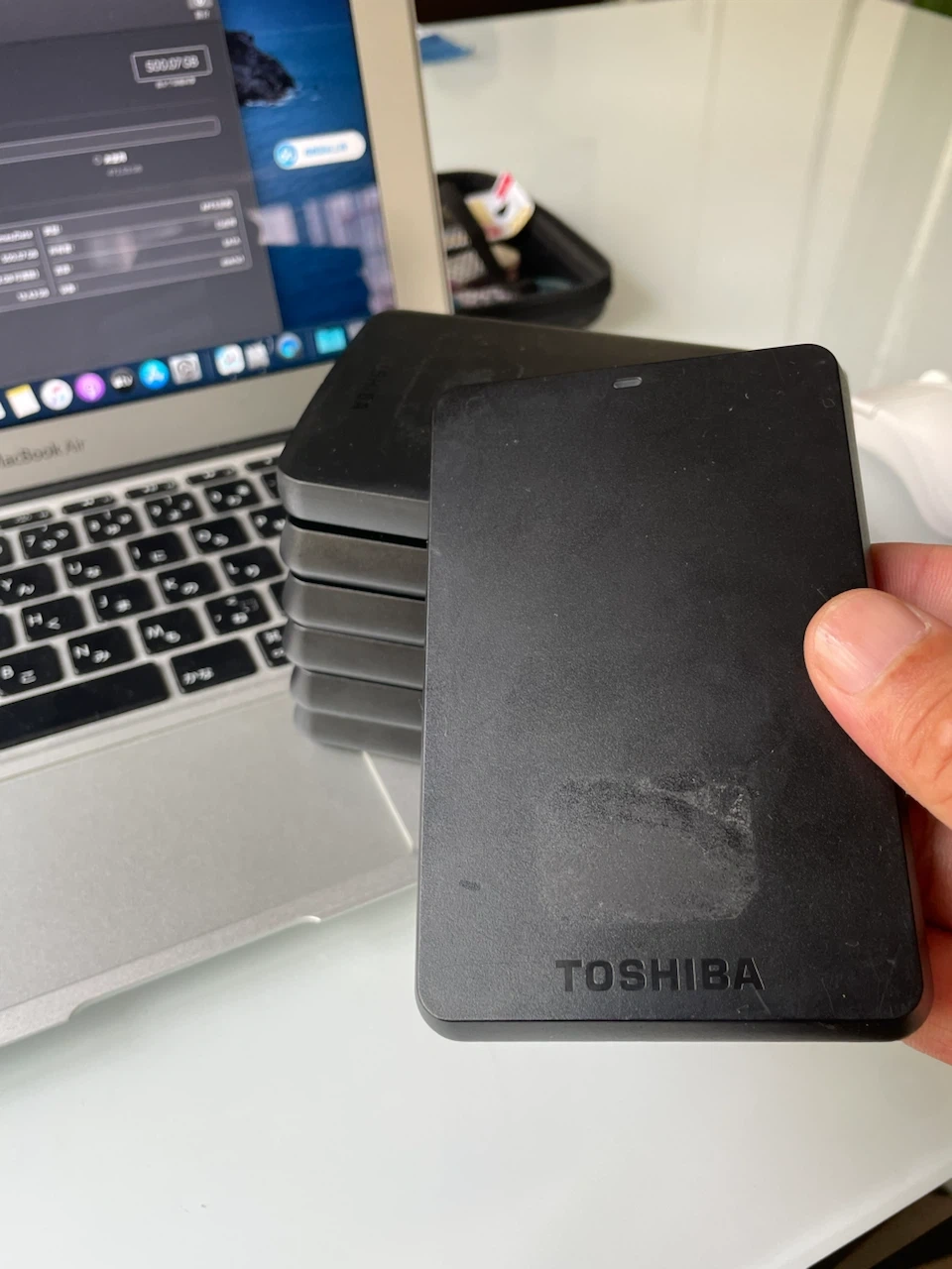 7台東芝 外付けハードドライブ 500GBの写真2枚目