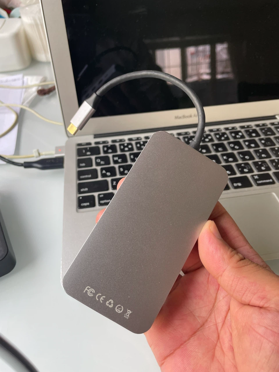 美品USB Type-C マルチハブ ドッキングステーション