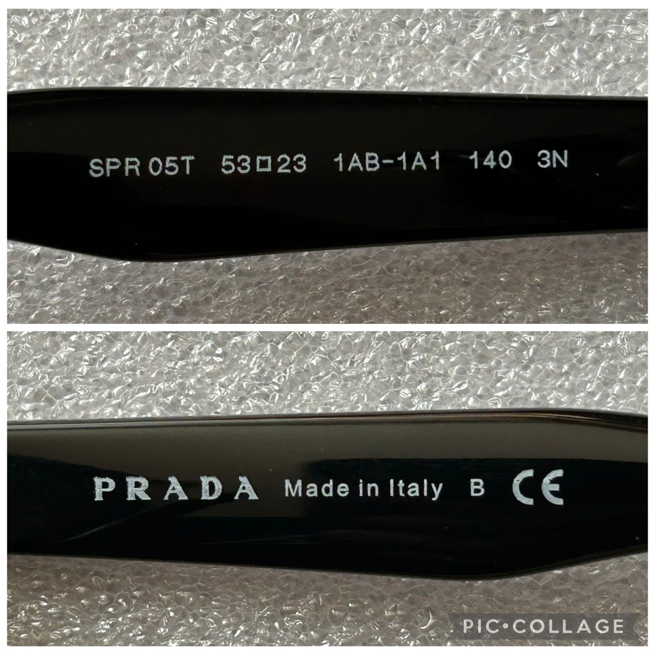 PRADA/プラダ SPR 05T サングラス メンズ&レディース(ブラック系)の写真10枚目