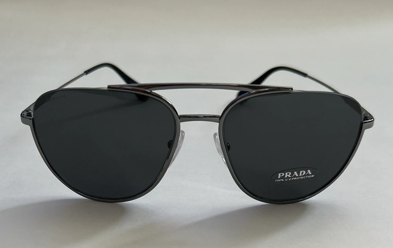 PRADA プラダサングラス SPR 50Uティアドロップ（ブラック系）新品の写真4枚目