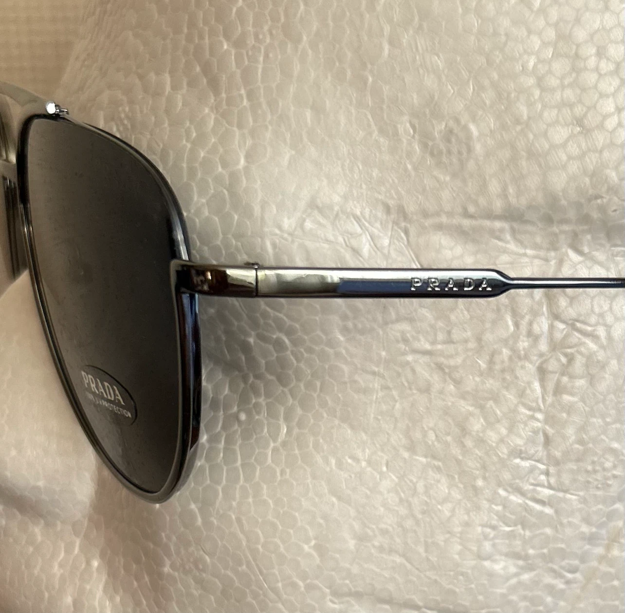 PRADA プラダサングラス SPR 50Uティアドロップ（ブラック系）新品の写真7枚目