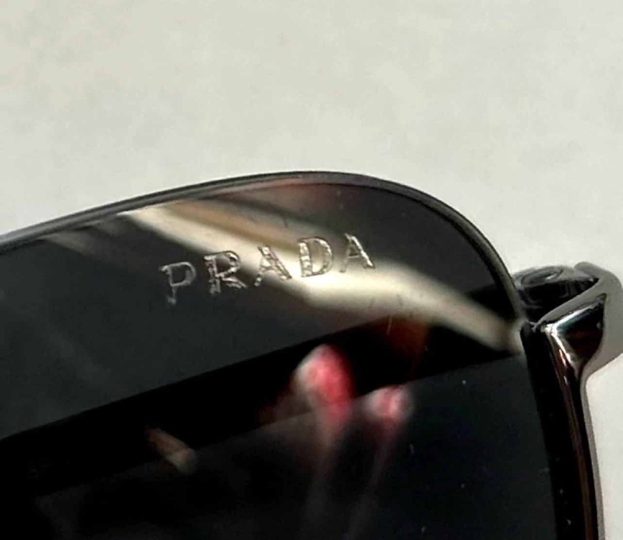 PRADA プラダサングラス SPR 50Uティアドロップ（ブラック系）新品の写真10枚目