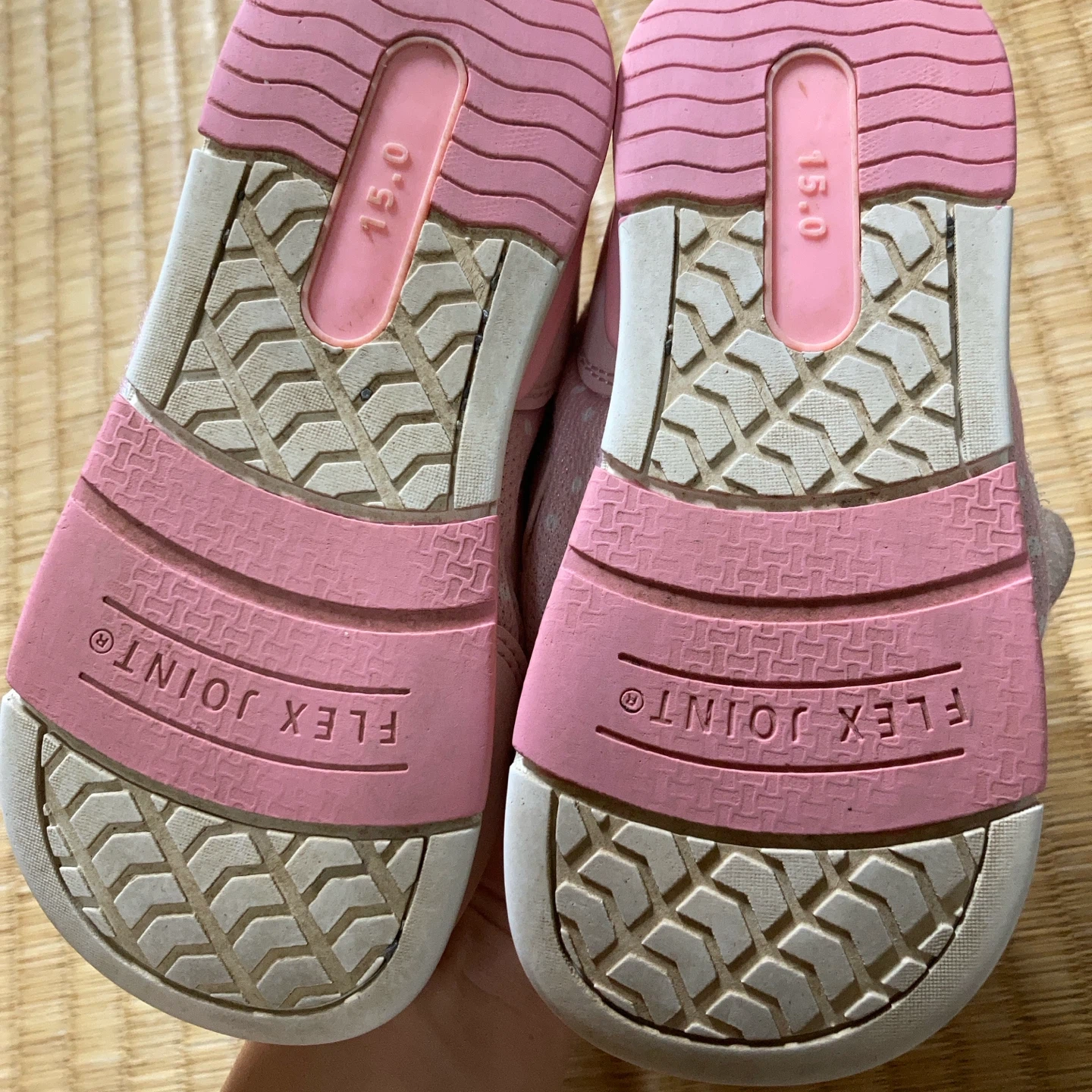 ミニーマウス スニーカー 15cm ピンクの写真2枚目