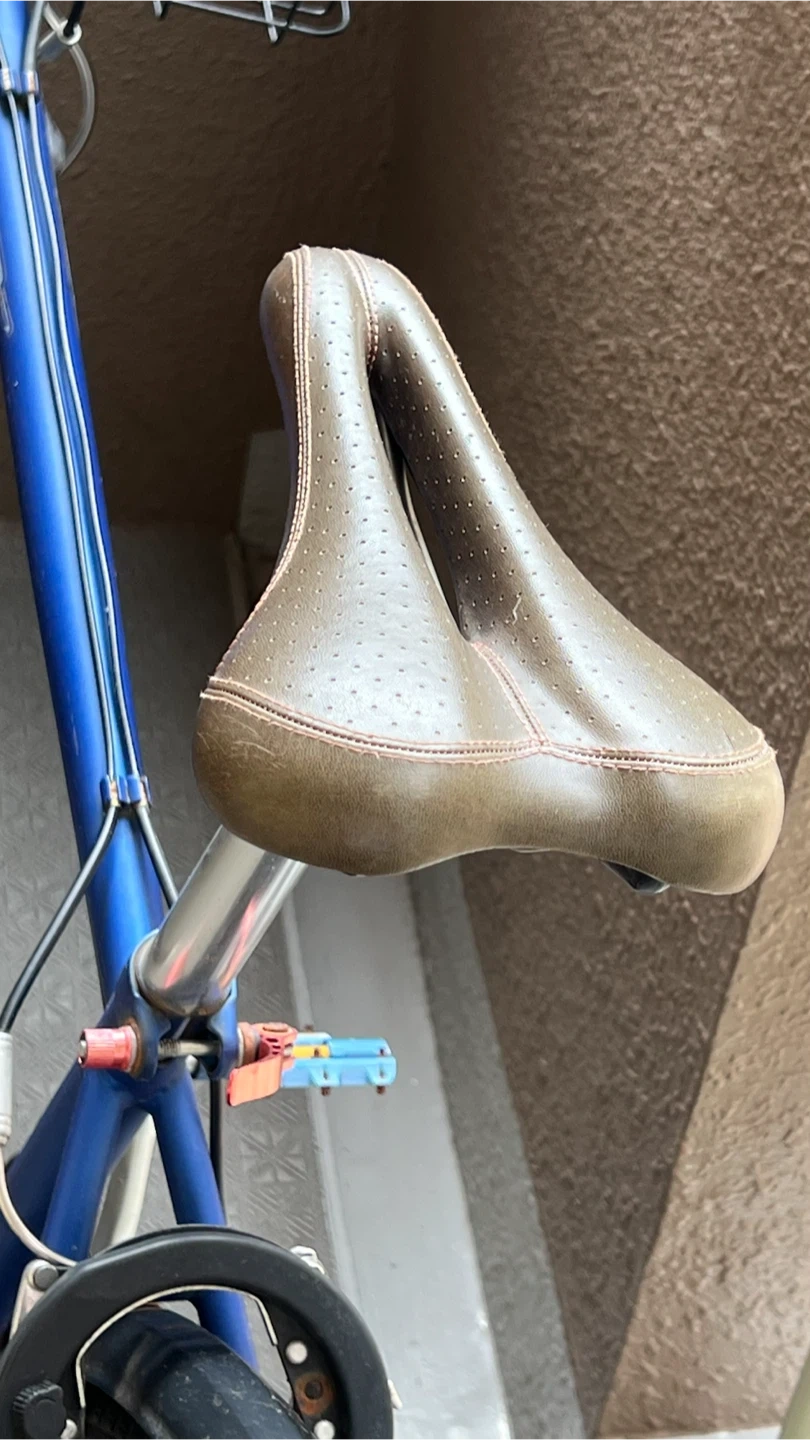 ミヤタ クロスバイク ブルーの写真7枚目