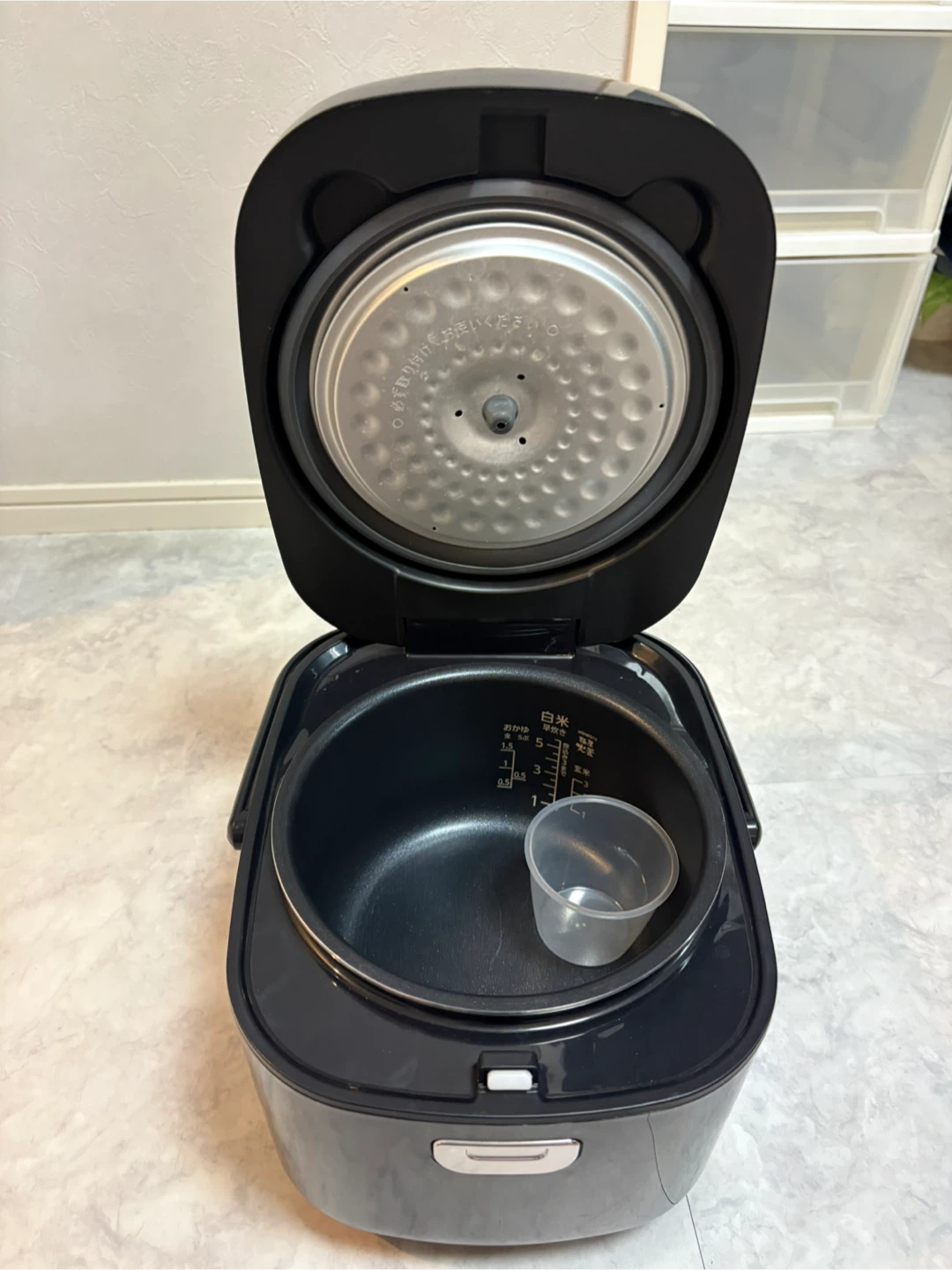 アイリスオーヤマ 炊飯器 RC-BMA50-B 5.5合の写真4枚目