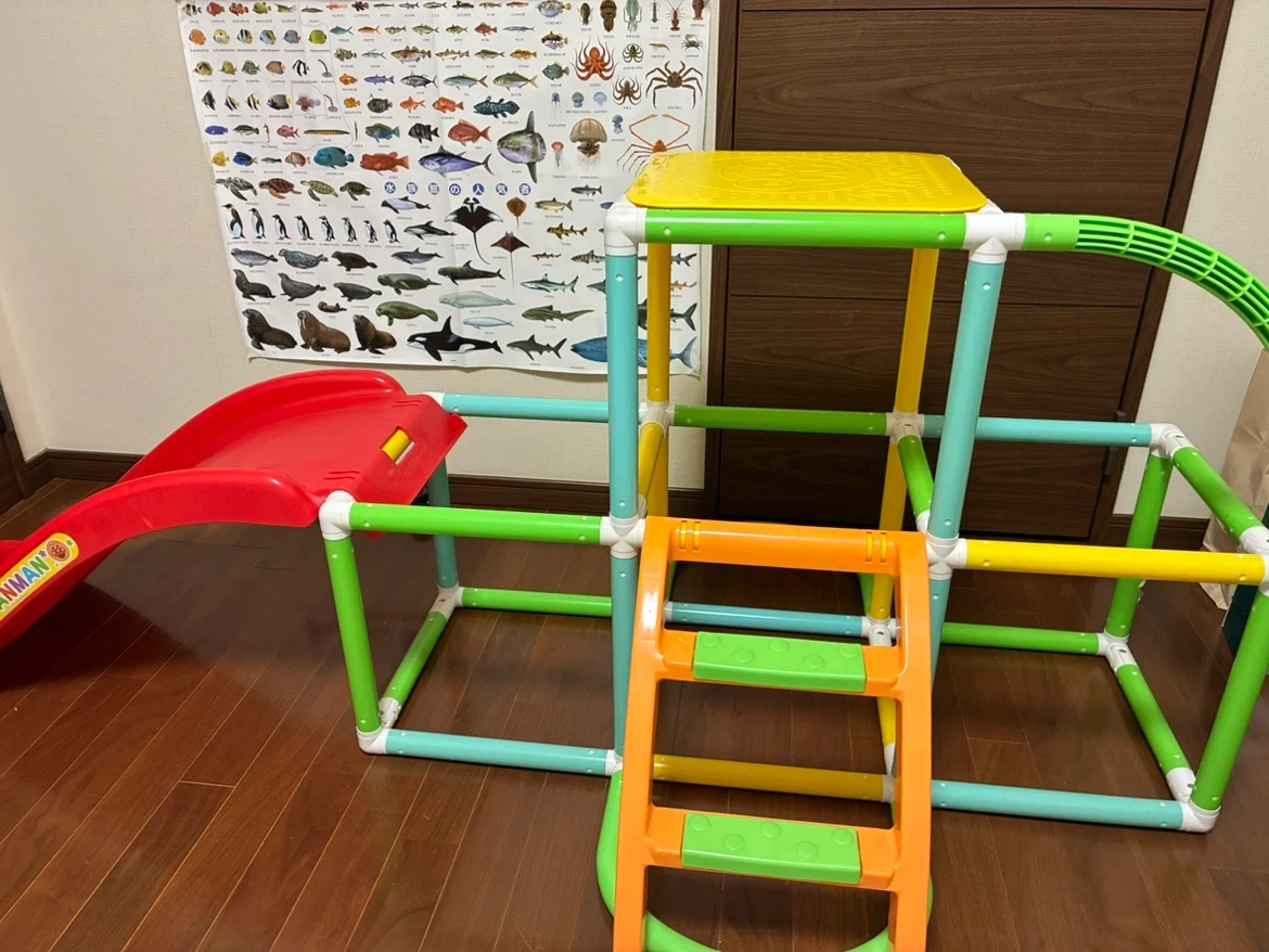 アンパンマン ジャングルジム すべり台付きの写真5枚目