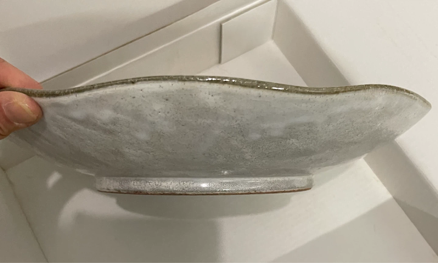 たち吉 粉引ぶどう 大皿 陶器 27cmの写真4枚目
