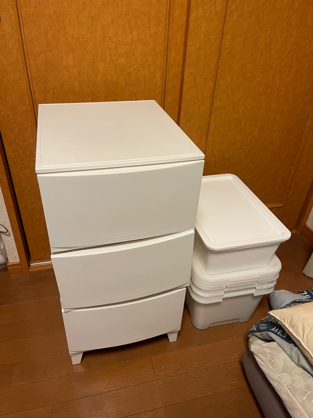 【9/13まで！】収納ケース 2種類×3段ボックスセット