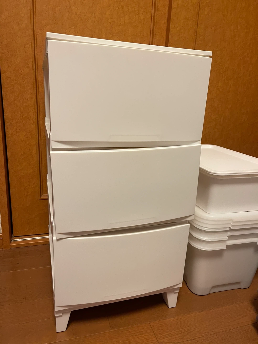 【9/13まで!】収納ケース 2種類×3段ボックスセットの写真2枚目