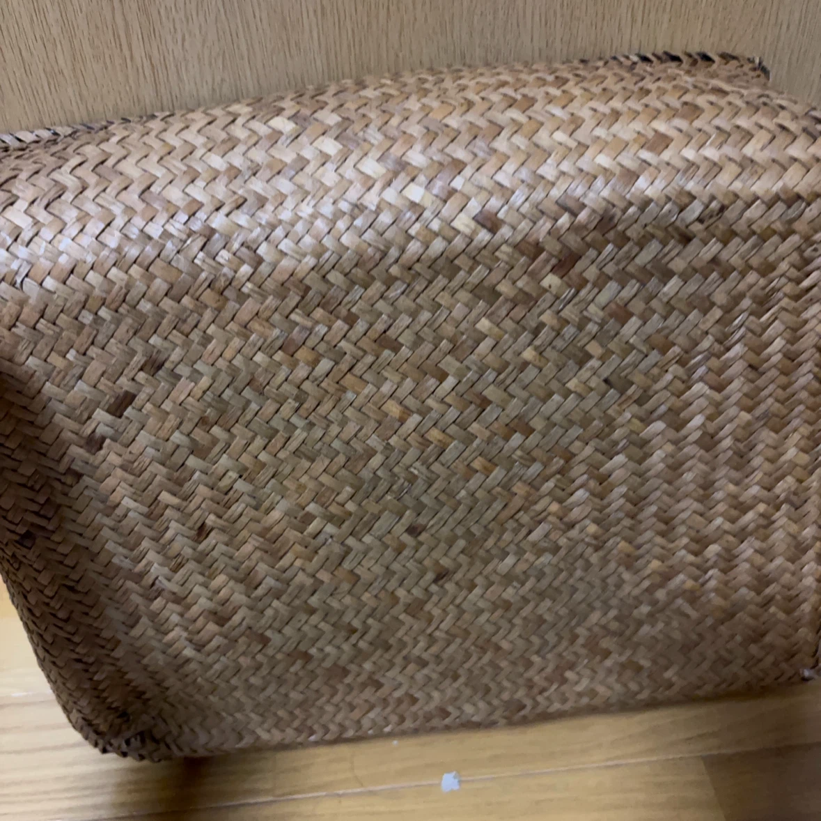 ラタン 収納バスケットの写真2枚目