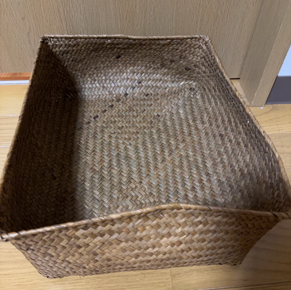 ラタン 収納バスケットの写真3枚目