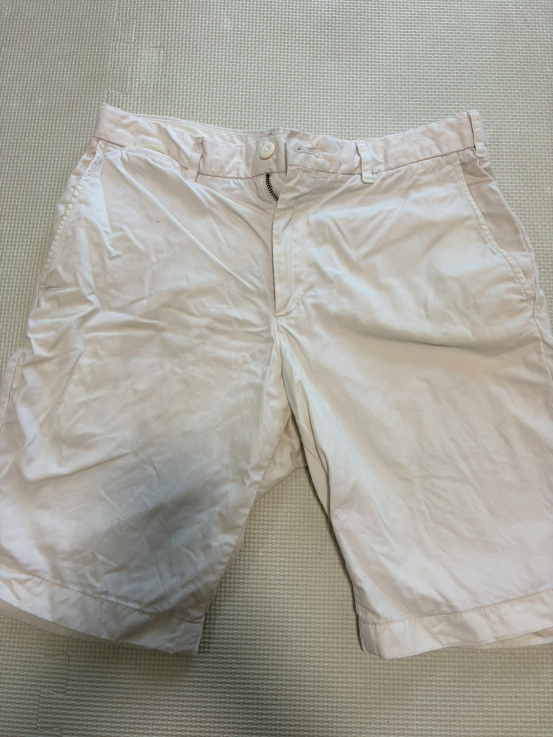 ユニクロ チノショートパンツ ホワイト M