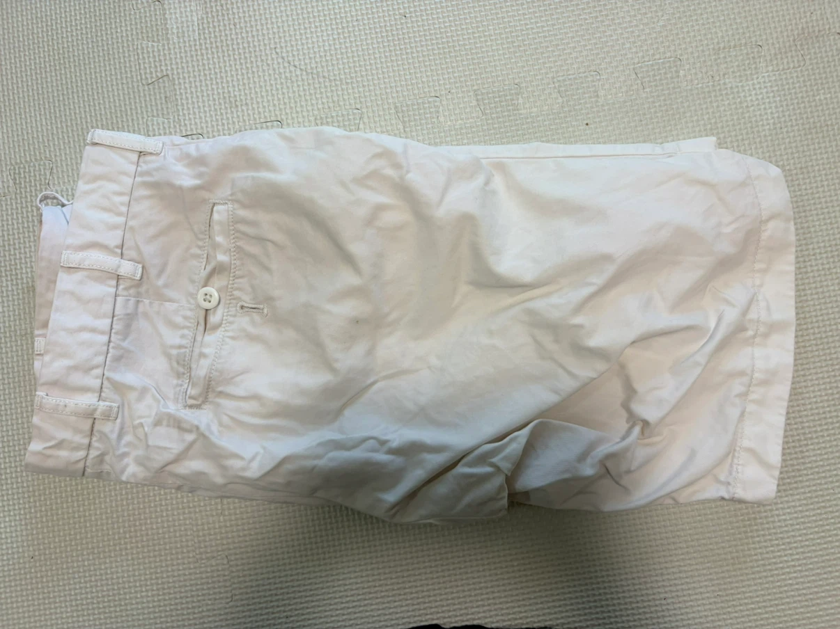 ユニクロ チノショートパンツ ホワイト Mの写真8枚目