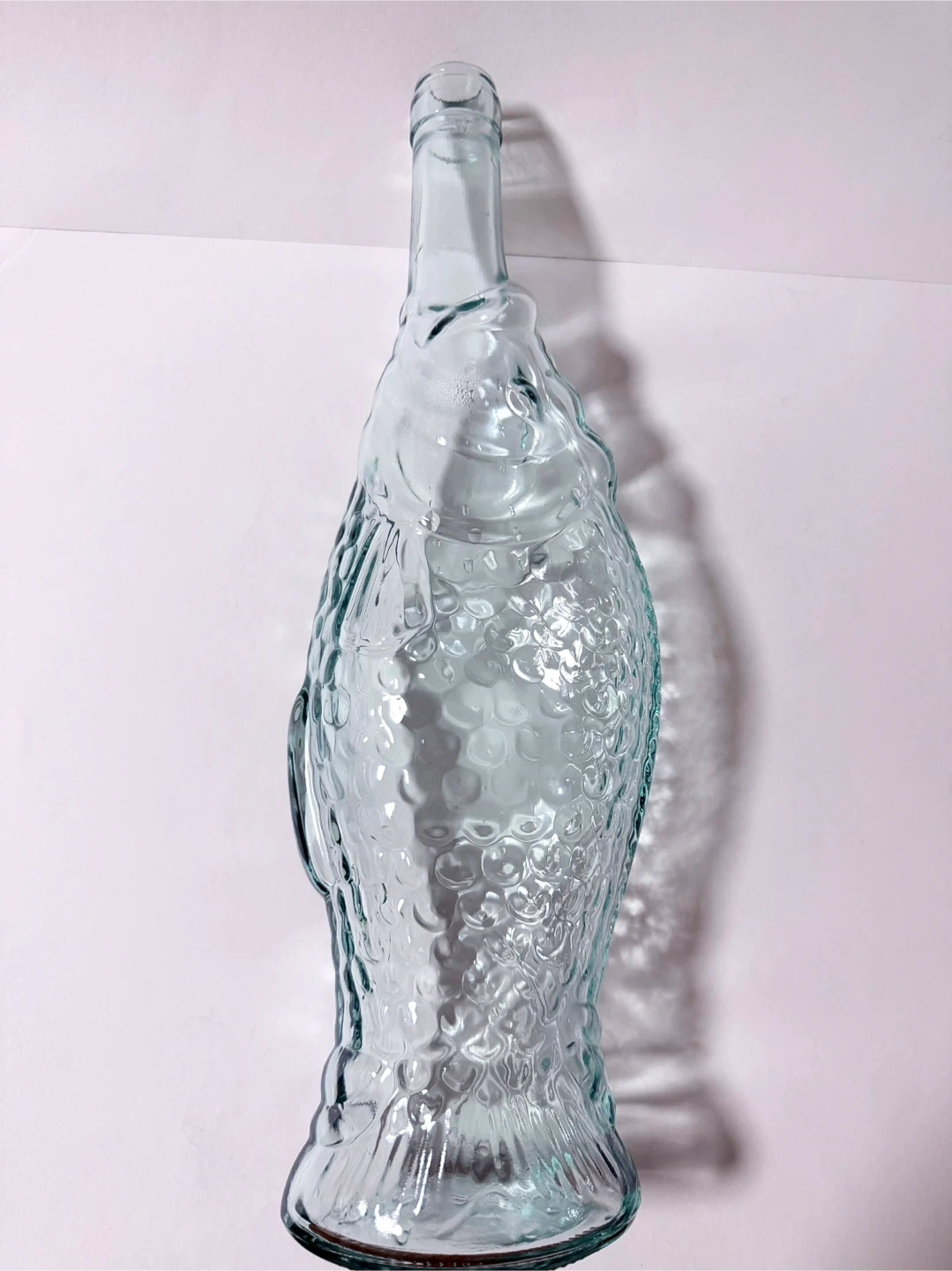 魚型 ガラスボトル デキャンタの写真2枚目
