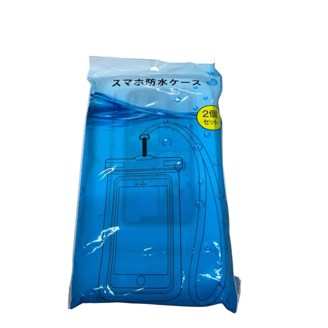 2個セット スマホ 防水ケース 完全防水 6.5インチまでに適応 ストラップ付の写真3枚目