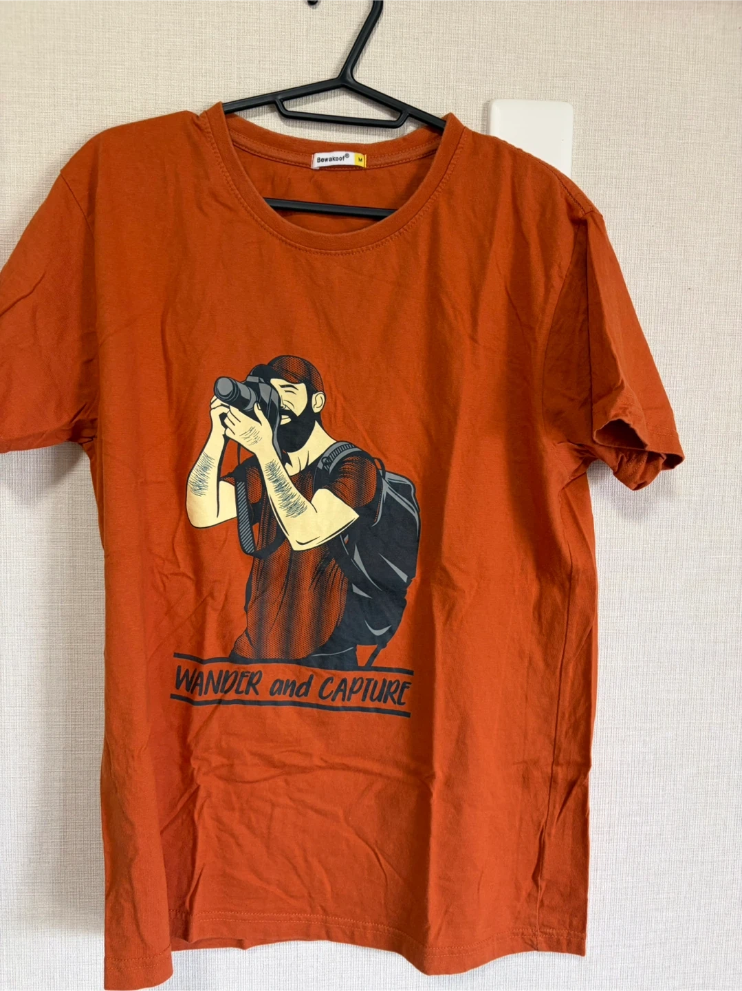 ビワクーフ Tシャツ オレンジ Mサイズ