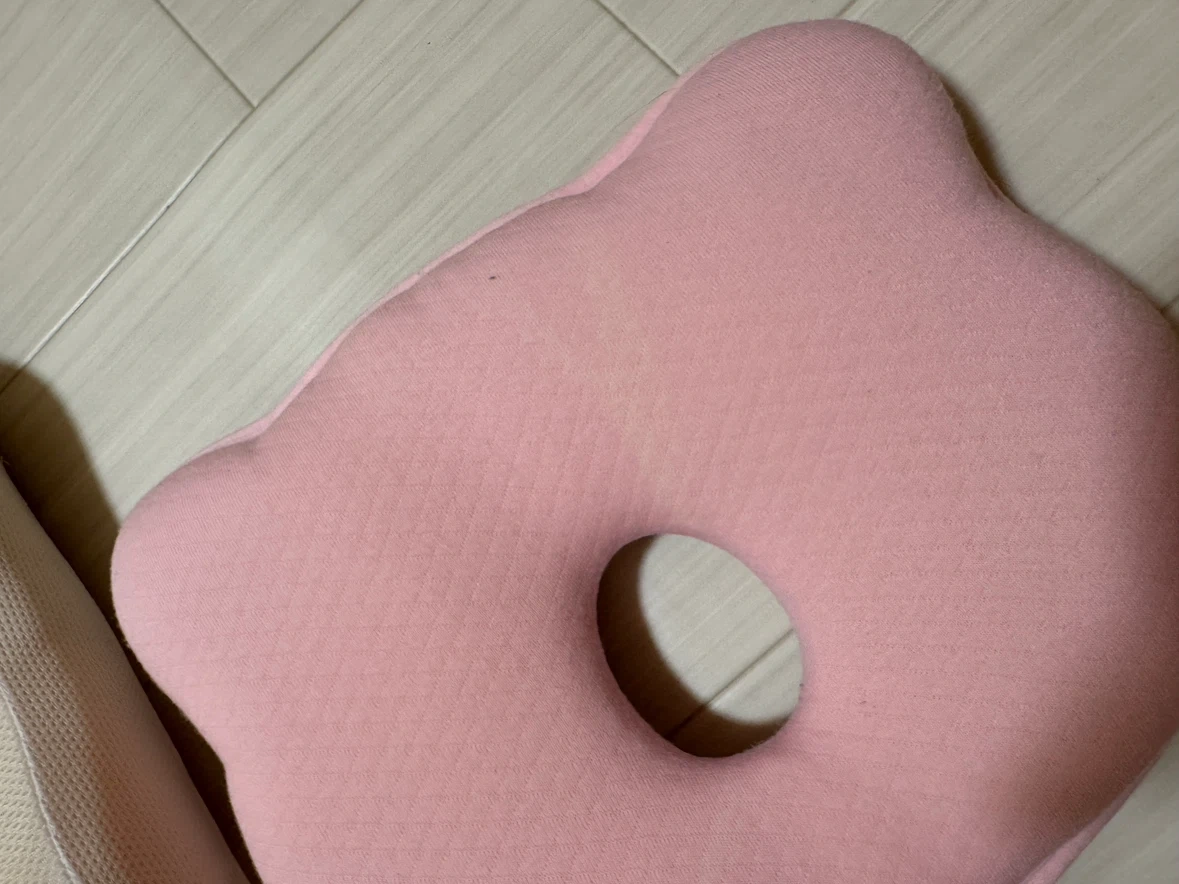 幼児用枕 ドーナツ枕 2点セットの写真2枚目
