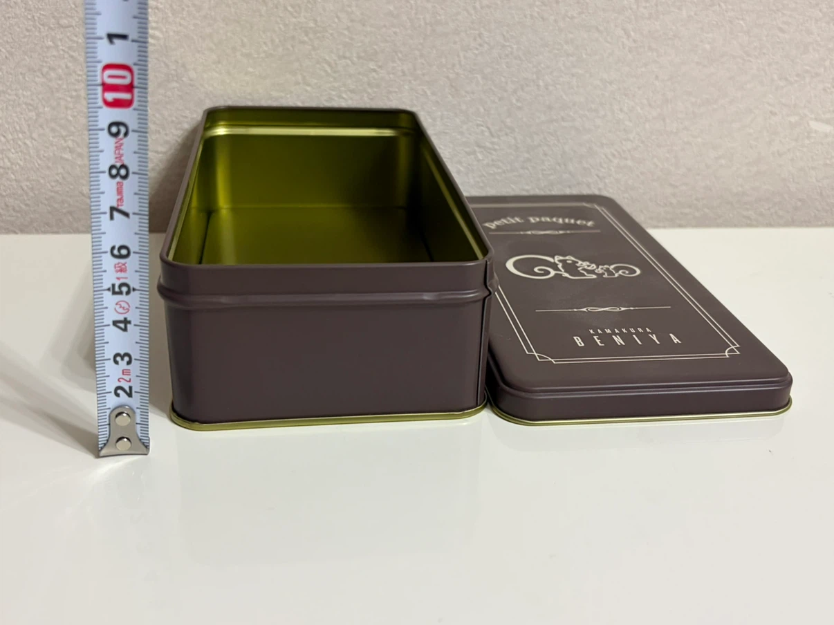 鎌倉紅谷 クルミッコ　空缶の写真2枚目