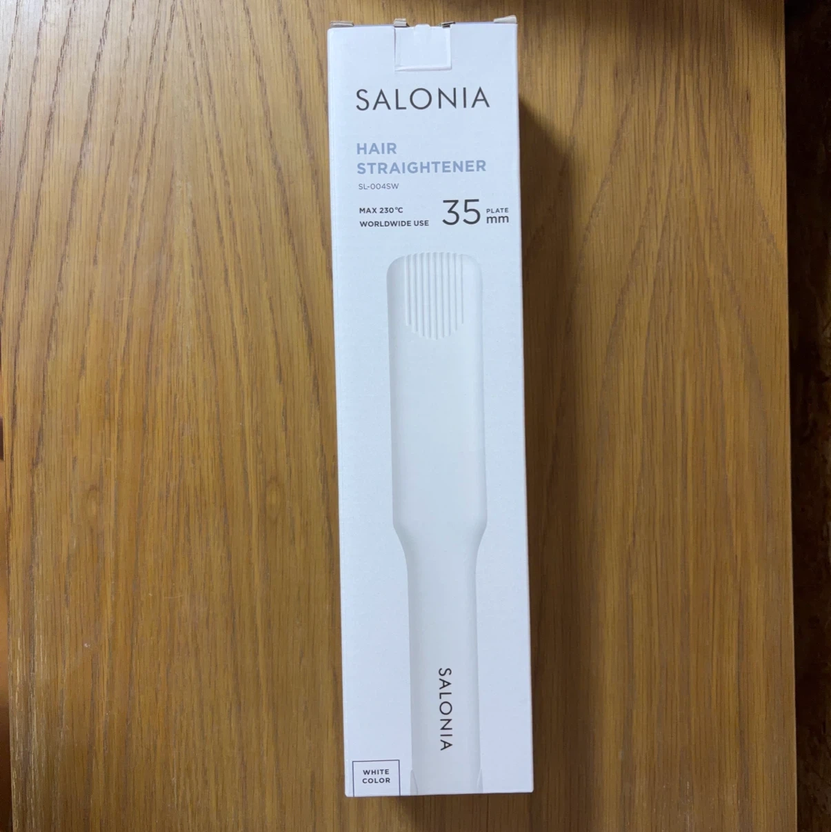 サロニア ストレートアイロン SL-004SW