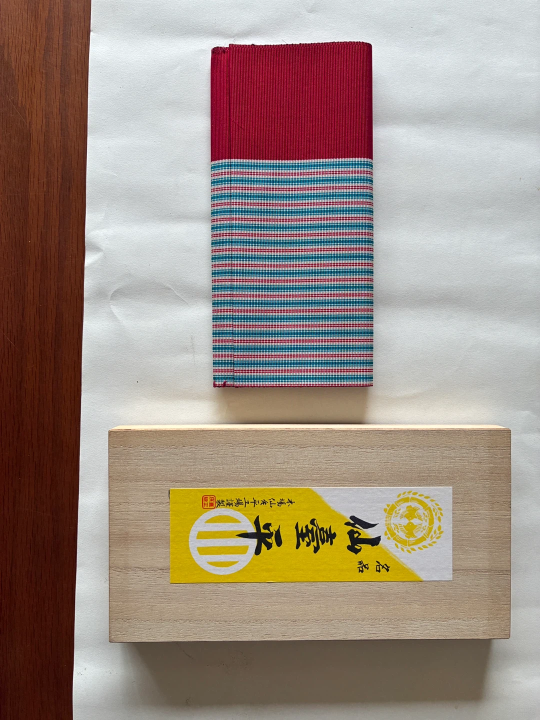 札入れ　仙臺平 絹100%  藤崎デパート