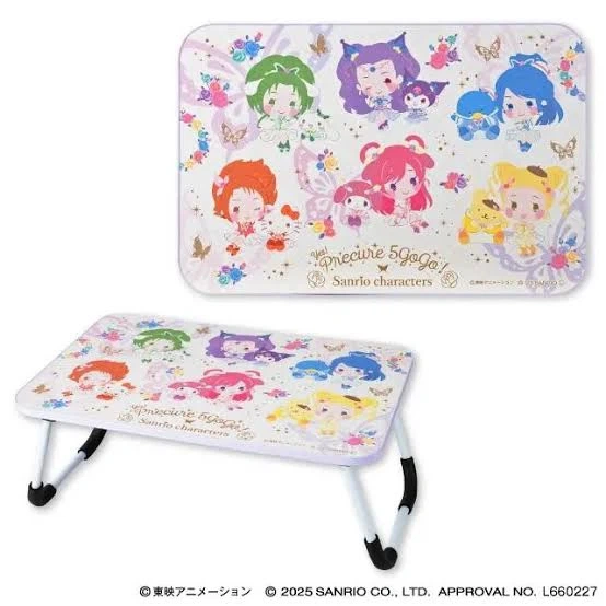ディズニーとプリキュアの折りたたみテーブルの写真3枚目